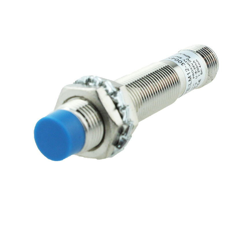 Sensor de proximidad inductivo de metal NO+NC para medición de RPM LM12-3004NCT 
