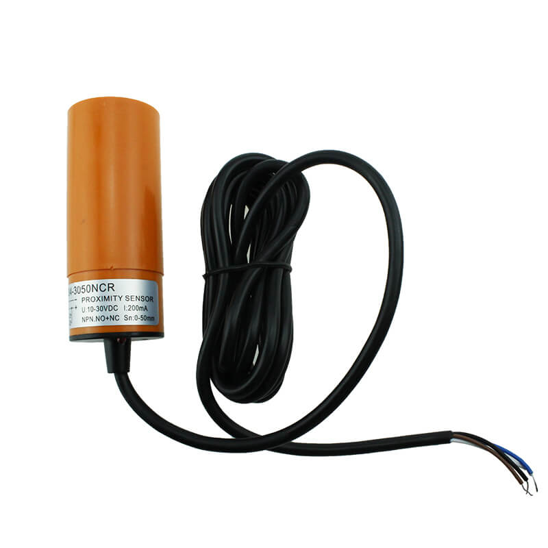 Sensor de proximidad inductivo NPN NO para medición de RPM