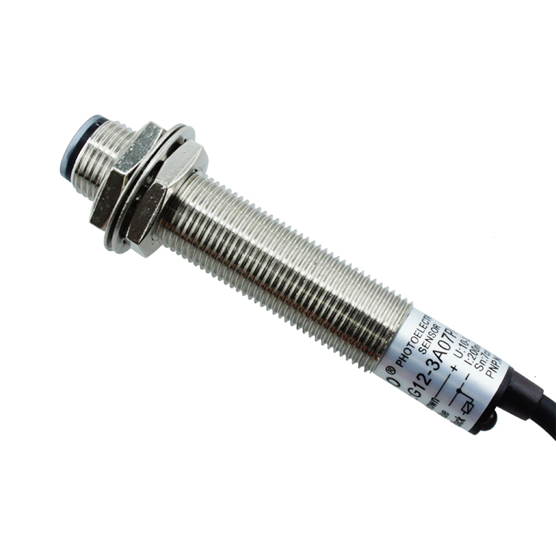 Interruptor fotoeléctrico PNP Sensor de fotocélula G12-3A07PA 