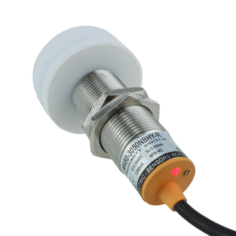 Sensor NPN de distancia ajustable Sensor de proximidad inductivo Serie LM480