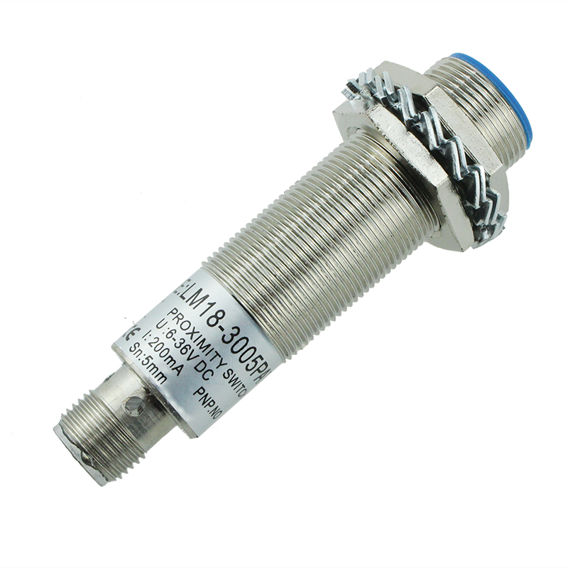 Sensor de proximidad inductivo Interruptor de proximidad PNP de tipo empotrado LM18-3005PAT 