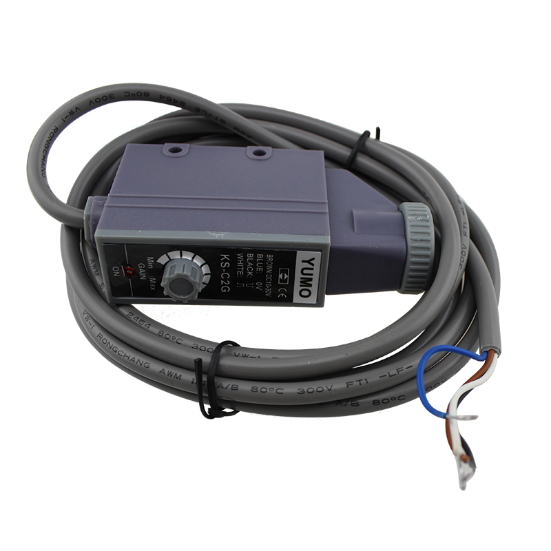 Sensor de color Mark Sensing para detección de color KS-C2G 